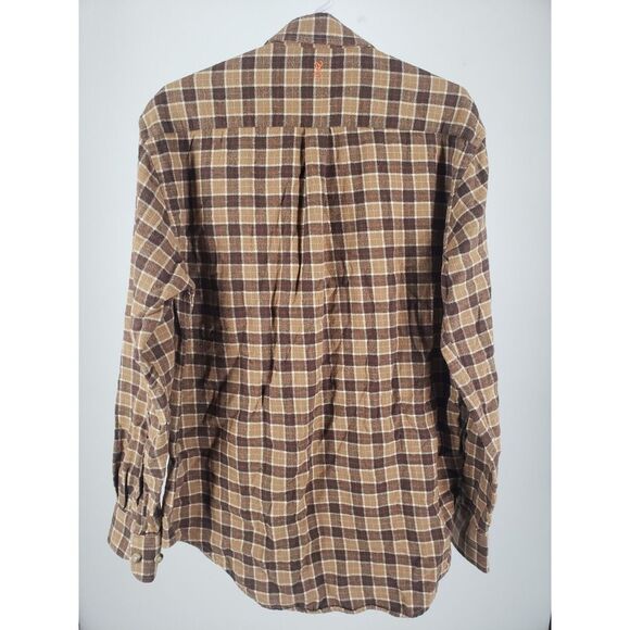 Browning Long Sleeve Button Down‎ Thick Durable Flannel Shirt Mens Small Plaid - Picture 5 of 8